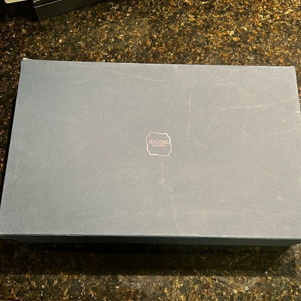 Malone Souliers Shoe Box - LIKE NEW - Excellent Condition Large Box